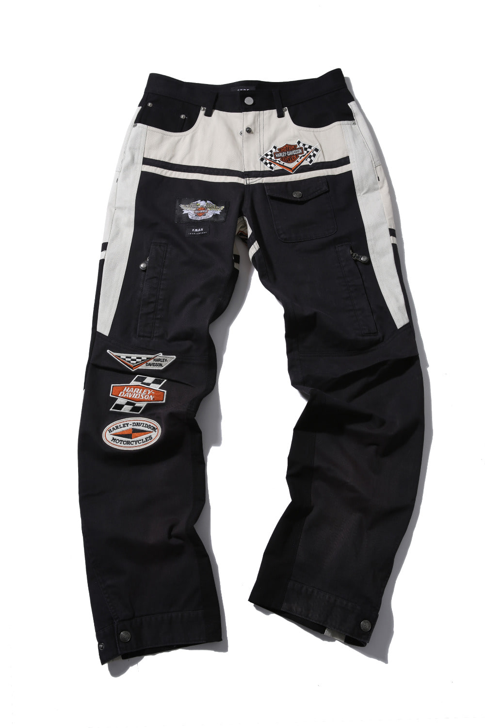Harley Davidson jacket detail pants