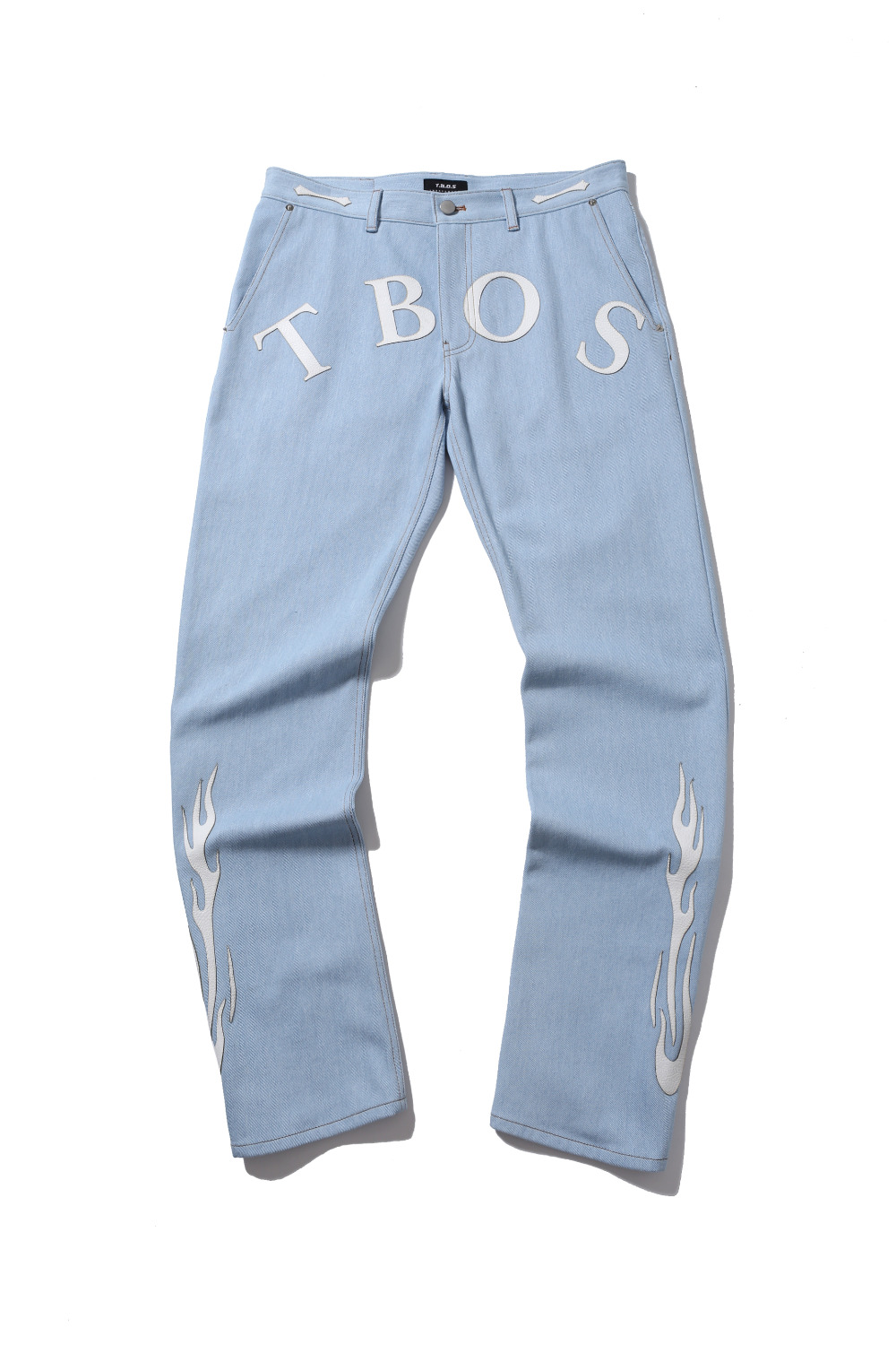T.B.O.S Flame denim pants (Light blue)