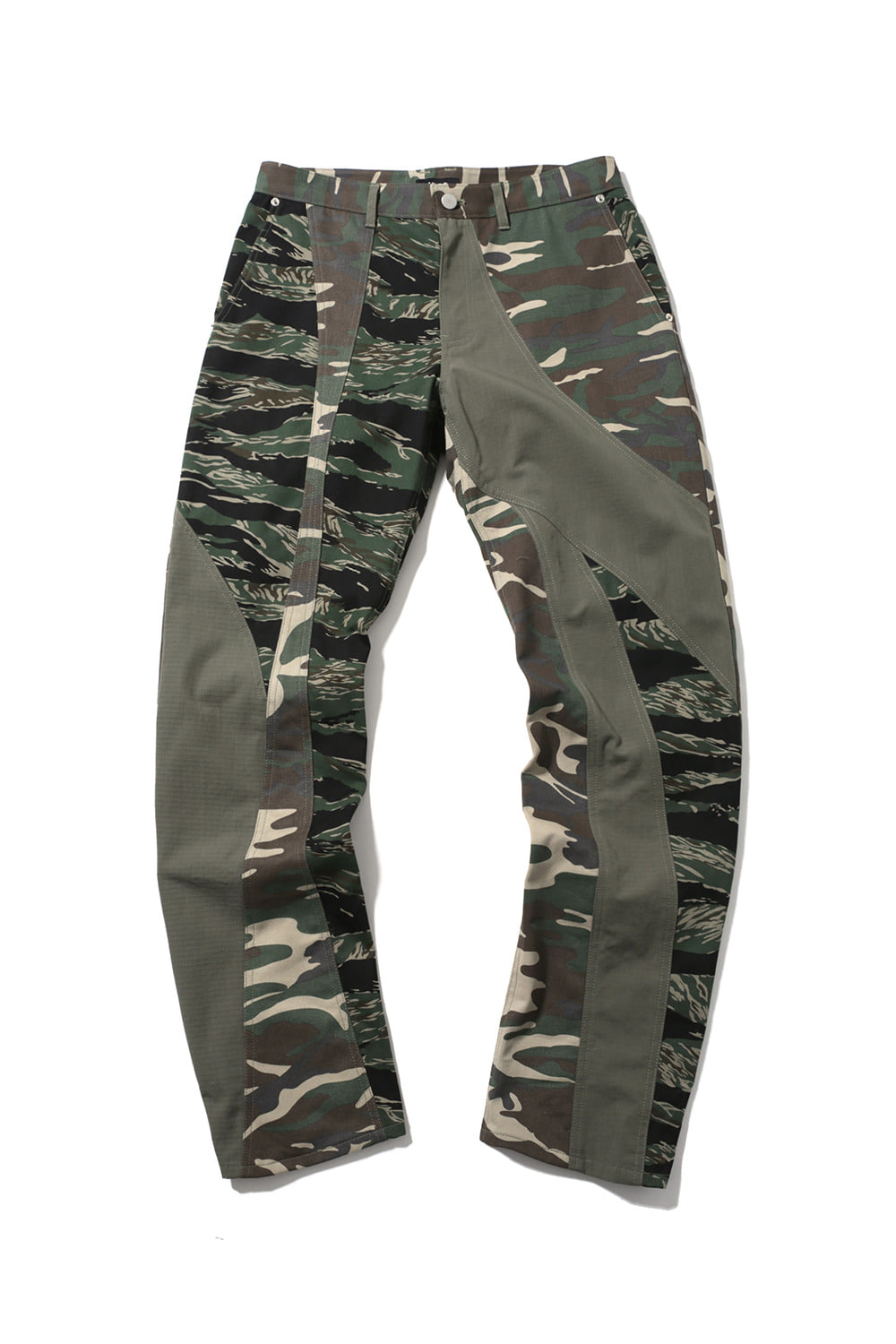 Mixed camouflage pants