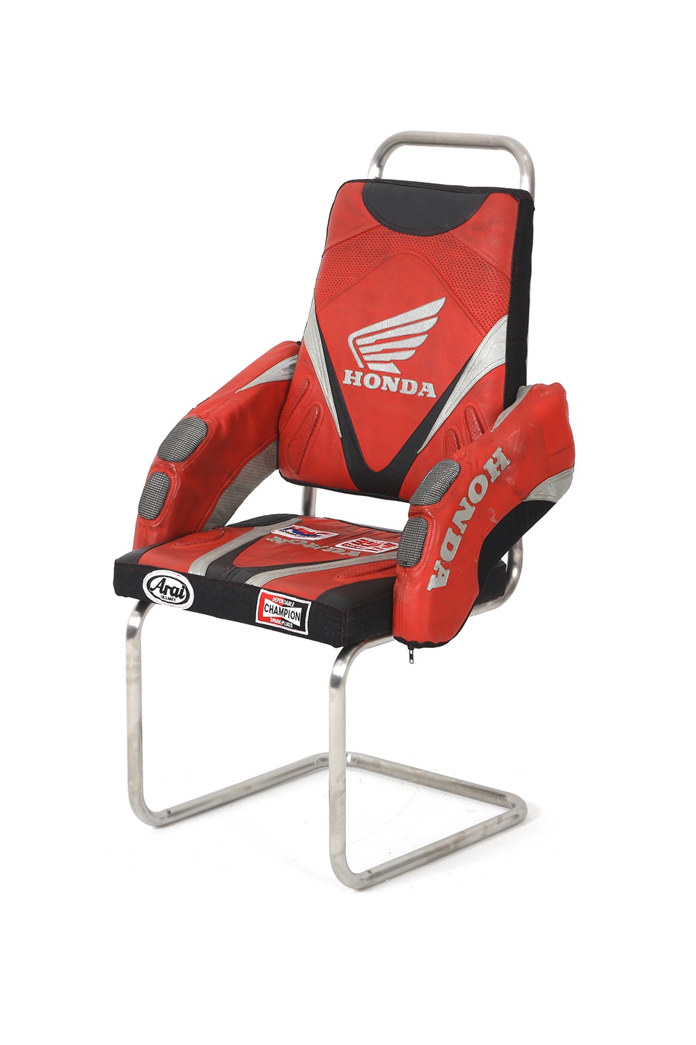 Chair C type 003 - Deconsturcted Honda Racing Jacket Single Chair